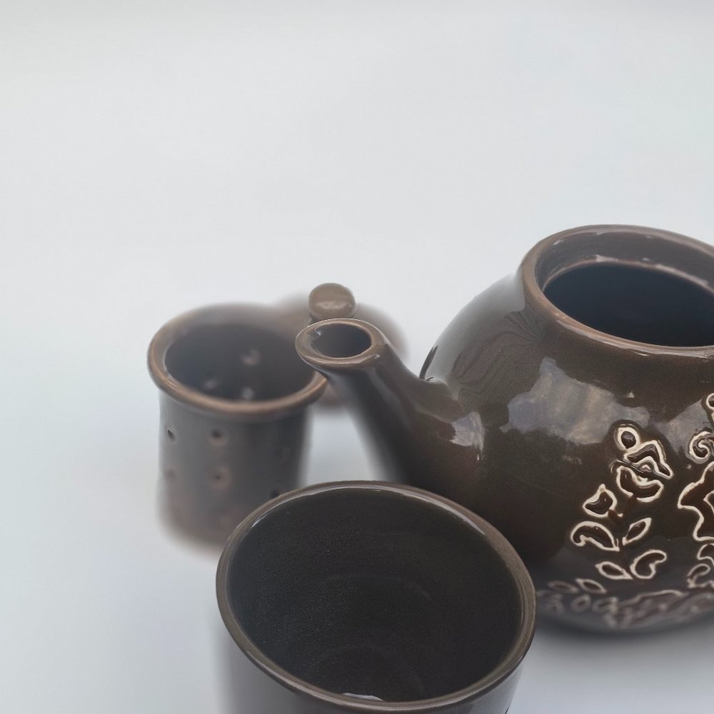 Ceramic Tea Set with diffuser - Picture 3 of 6